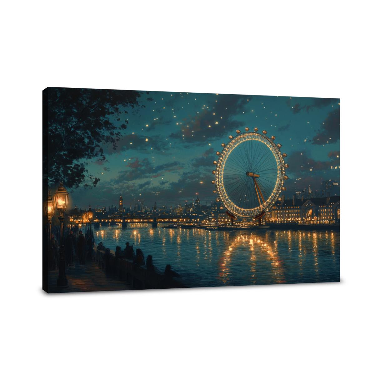 London Nightlight Canvas