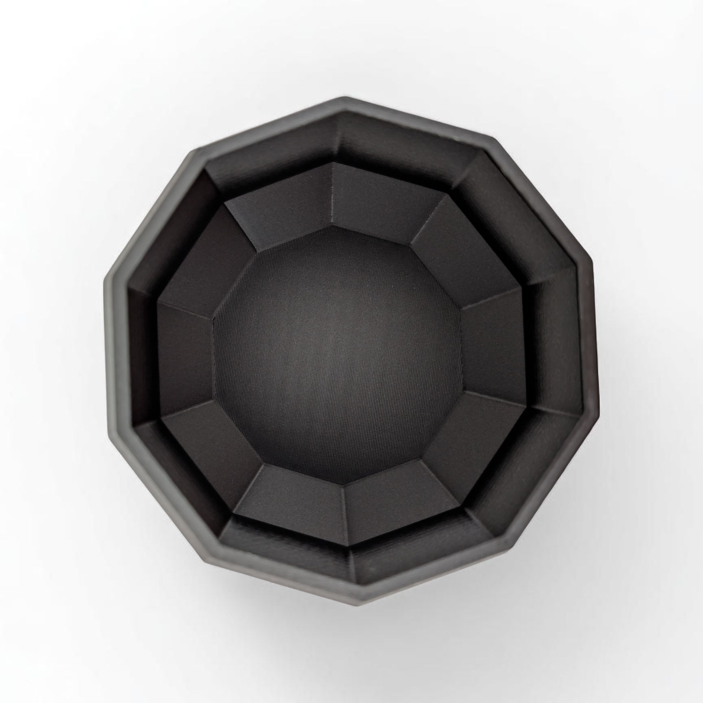 Minimalist Decagonal Flowerpot | Modern Geometric Planter
