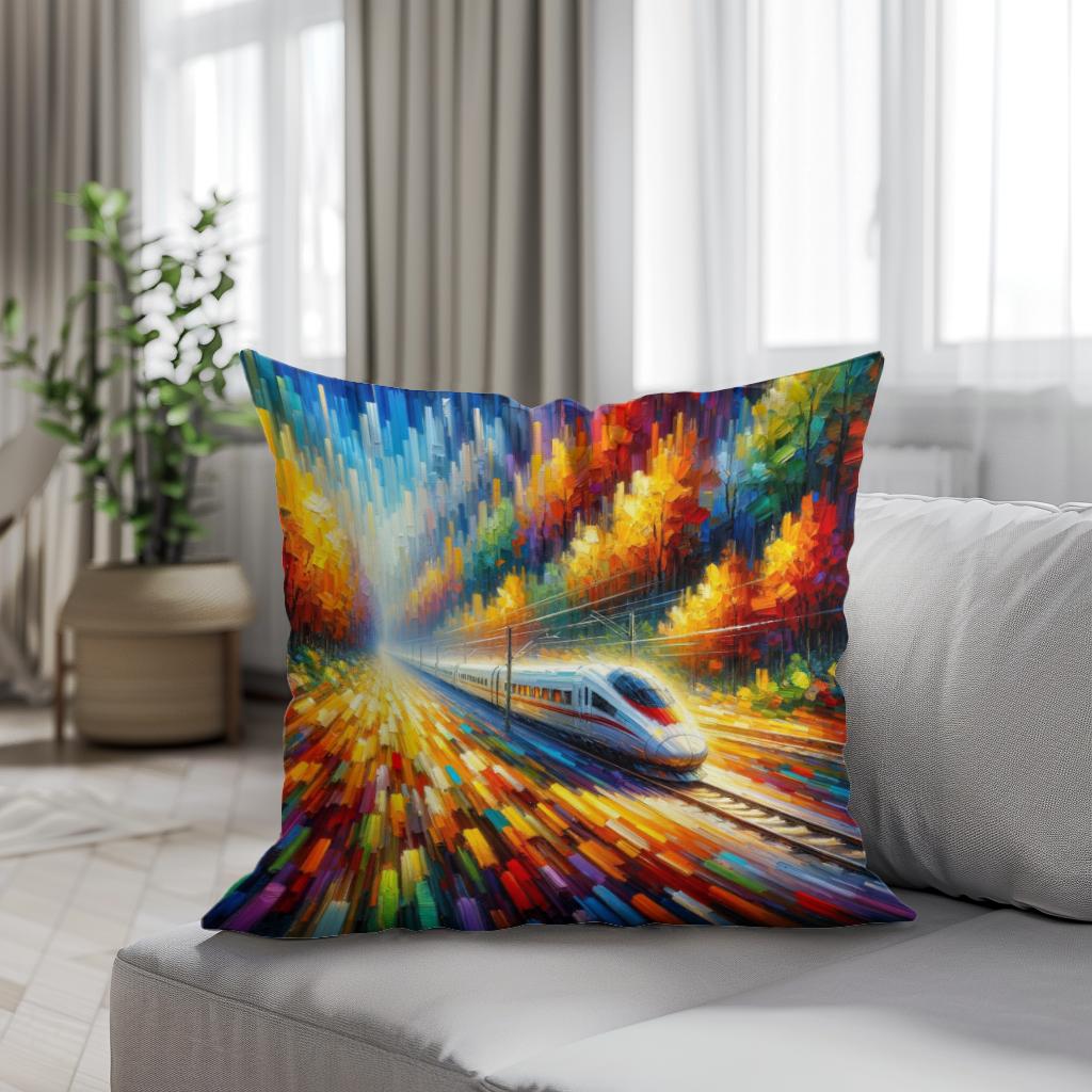 Autumn Express Cotton Cushion