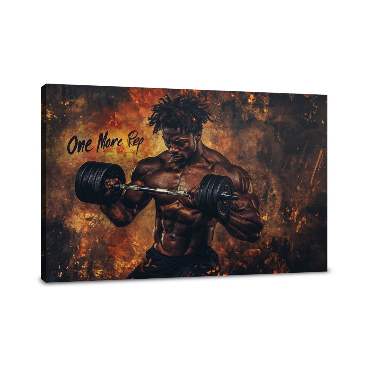 One More Rep Canvas