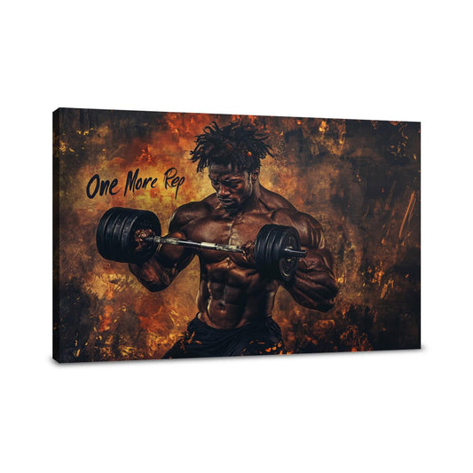 One More Rep Canvas