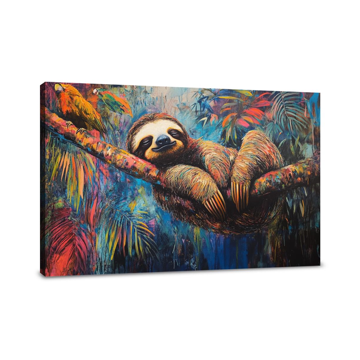 Sloth Serenity Canvas