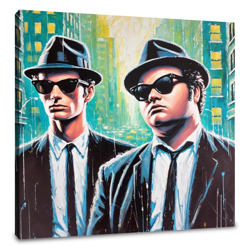 Midnight Groove Canvas