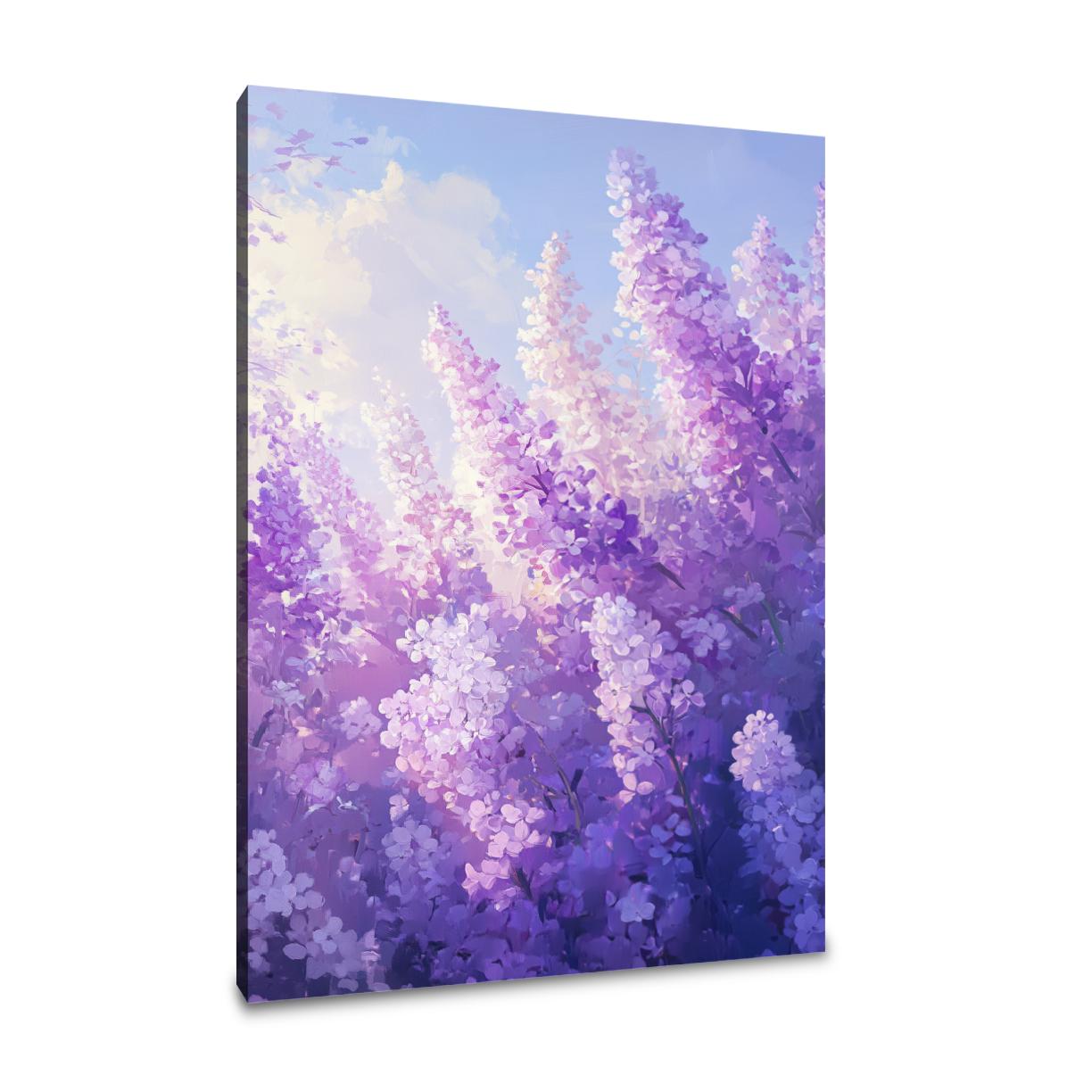Lilac Harmony Canvas