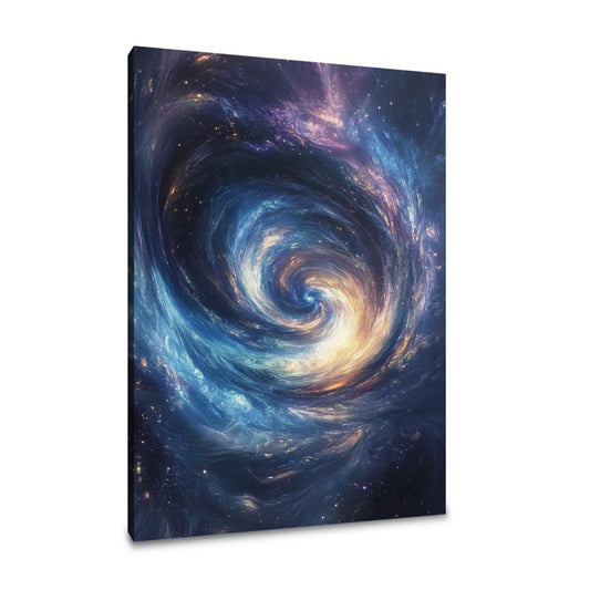 Cosmic Wormhole Canvas