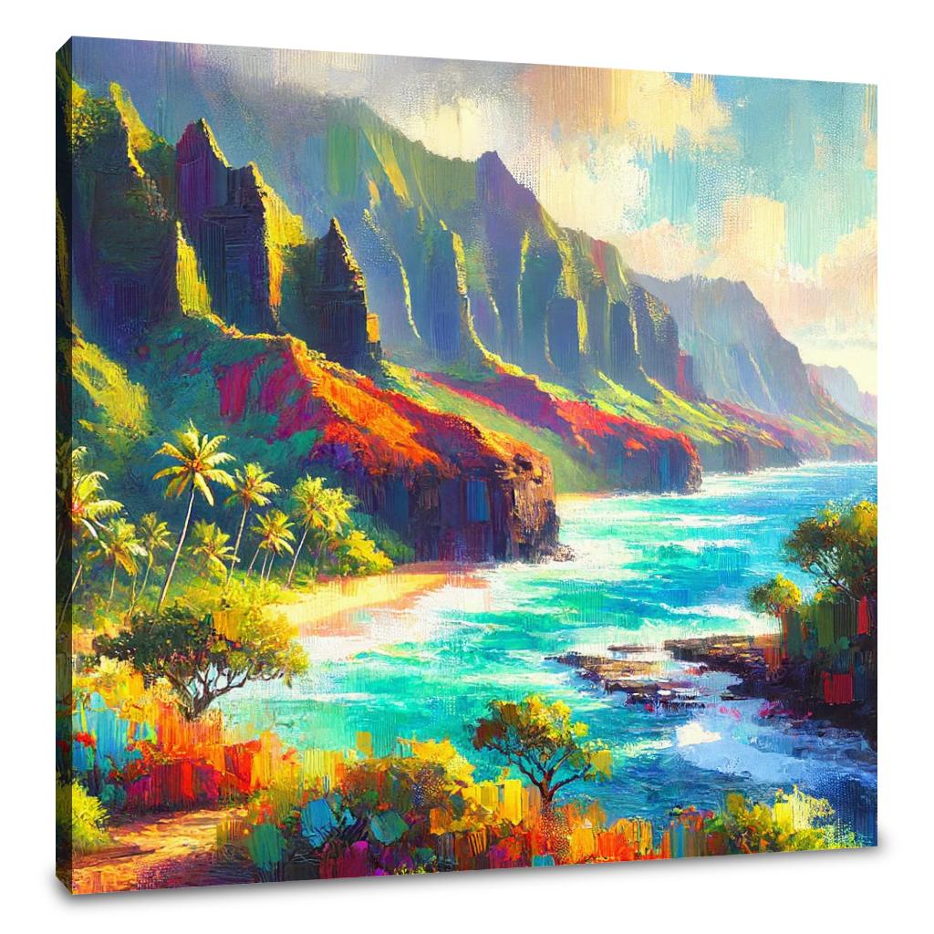 Na Pali Coast Splendor Canvas