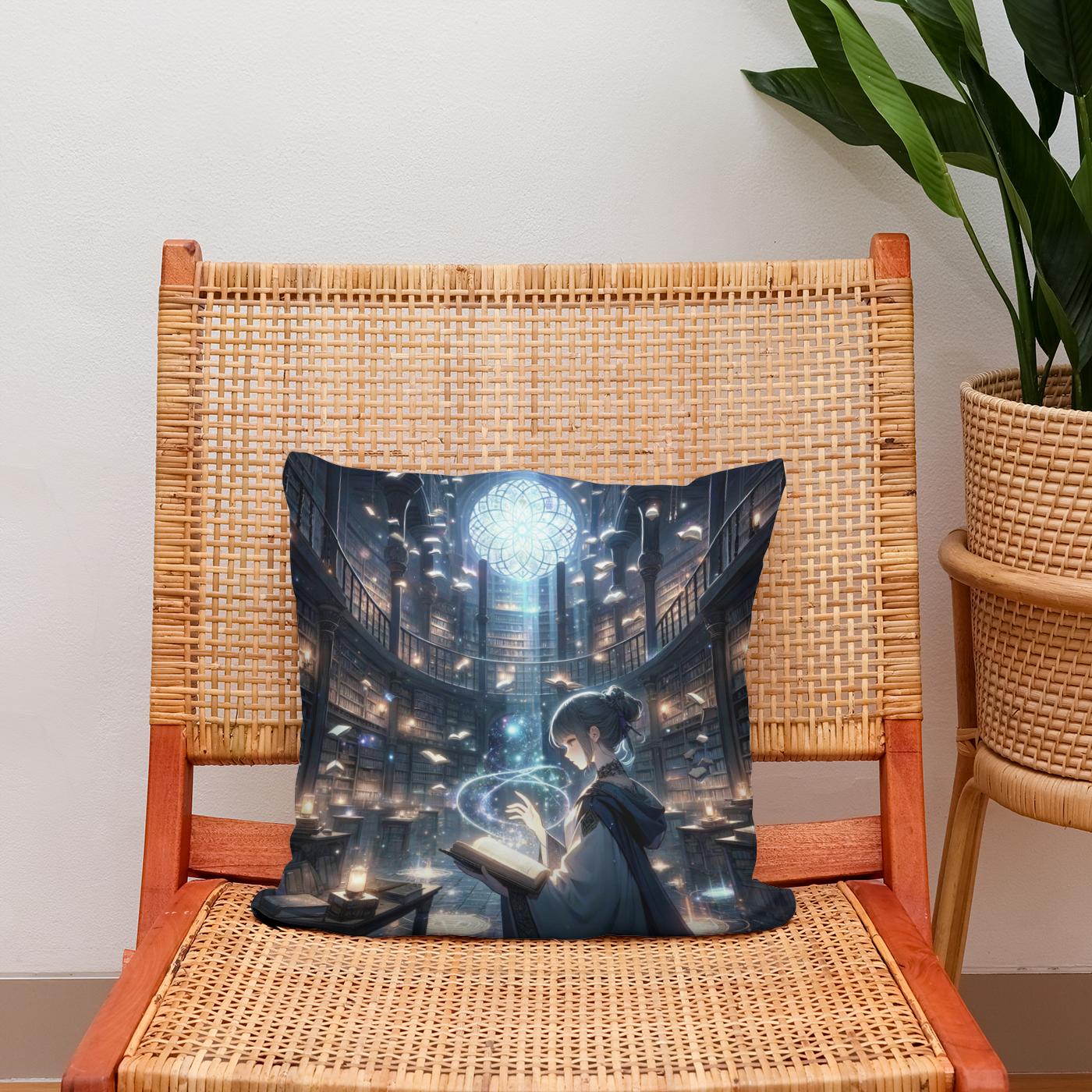 Sorceress's Sanctum Cotton Cushion