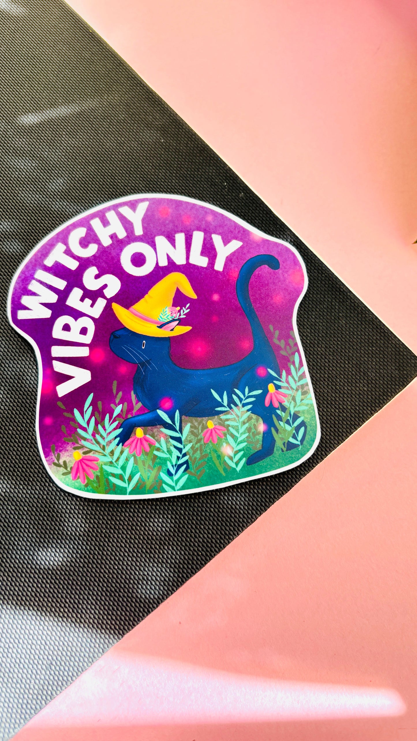 Witchy Vibes Only – Halloween Vinyl Sticker