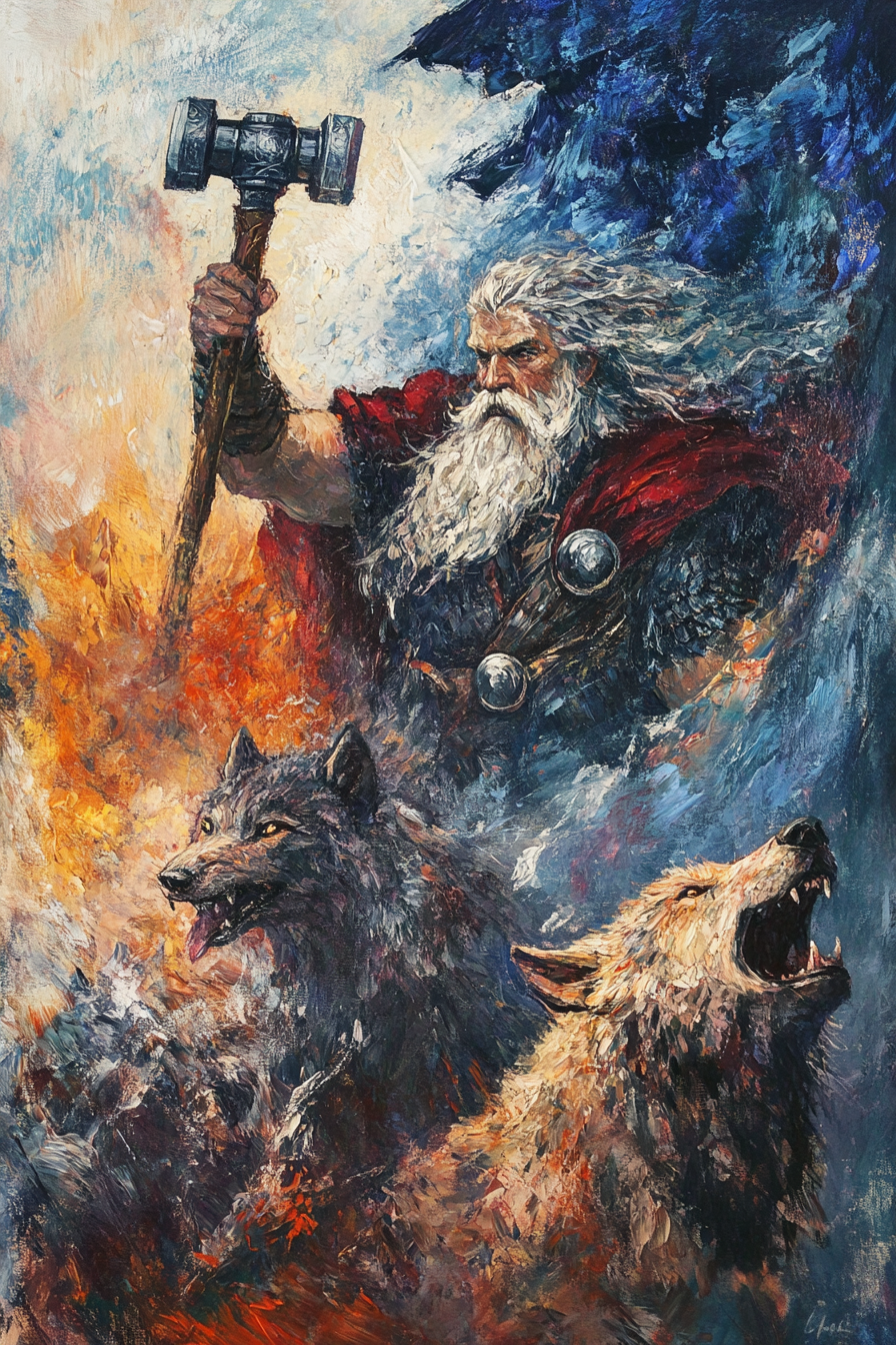 Hammer of Legends Canvas