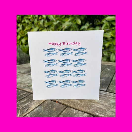 Happy Birthday Cards - Fish
