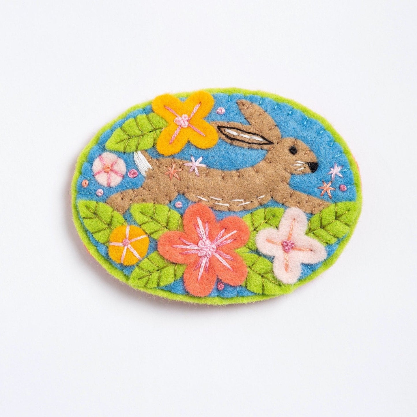 Hare Felt Craft Brooch Kit for Beginners