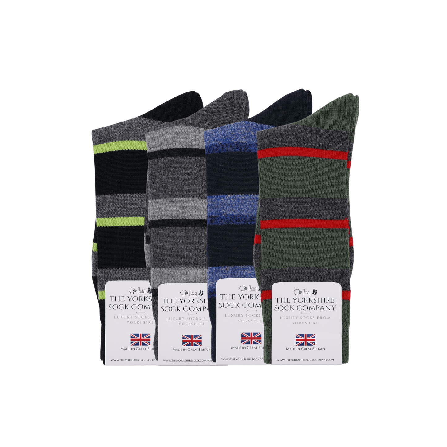 Harlow Luxury Merino Everyday Socks - 4 Pair Bundle