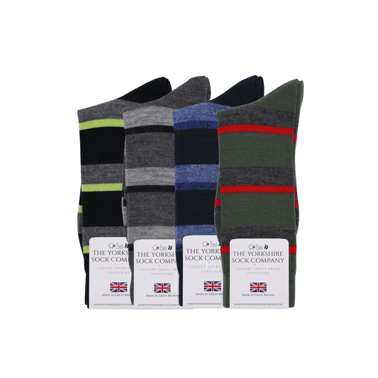 Harlow Luxury Merino Everyday Socks - 4 Pair Bundle