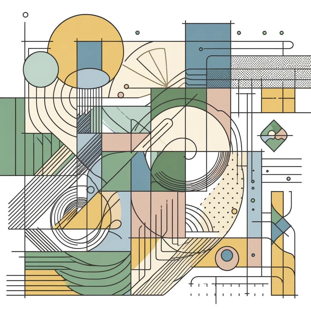 Harmonious Shapes Canvas