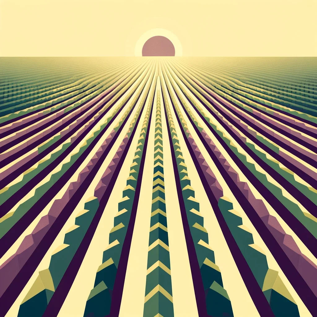 Harvest Geometry Canvas