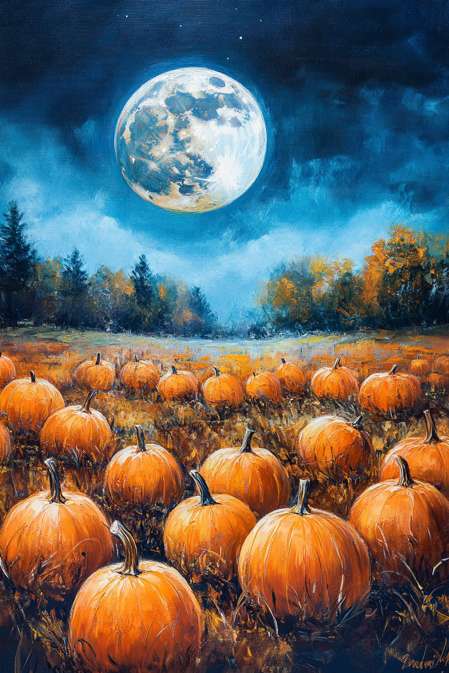Harvest Moon Canvas