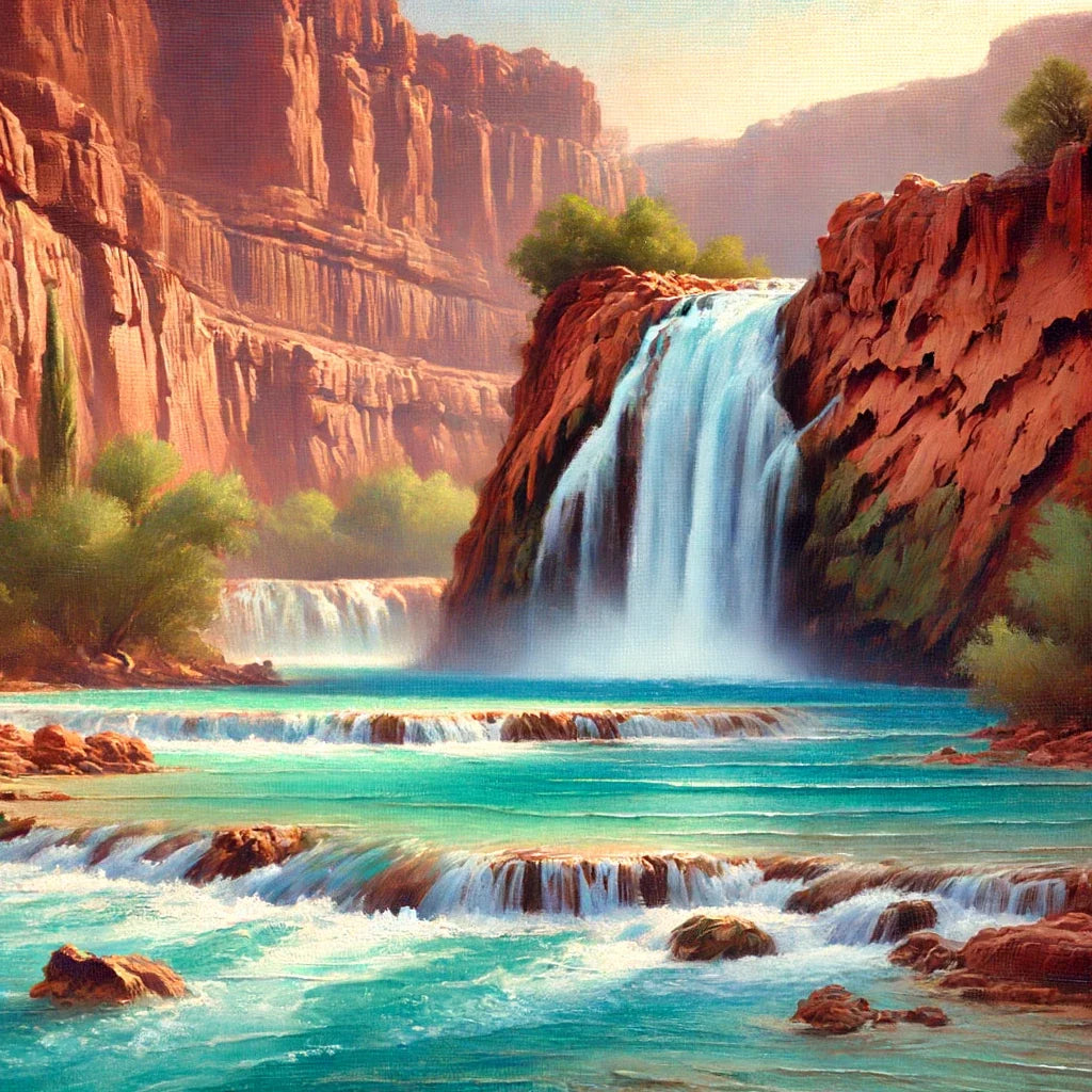Havasu Falls Tranquility Canvas