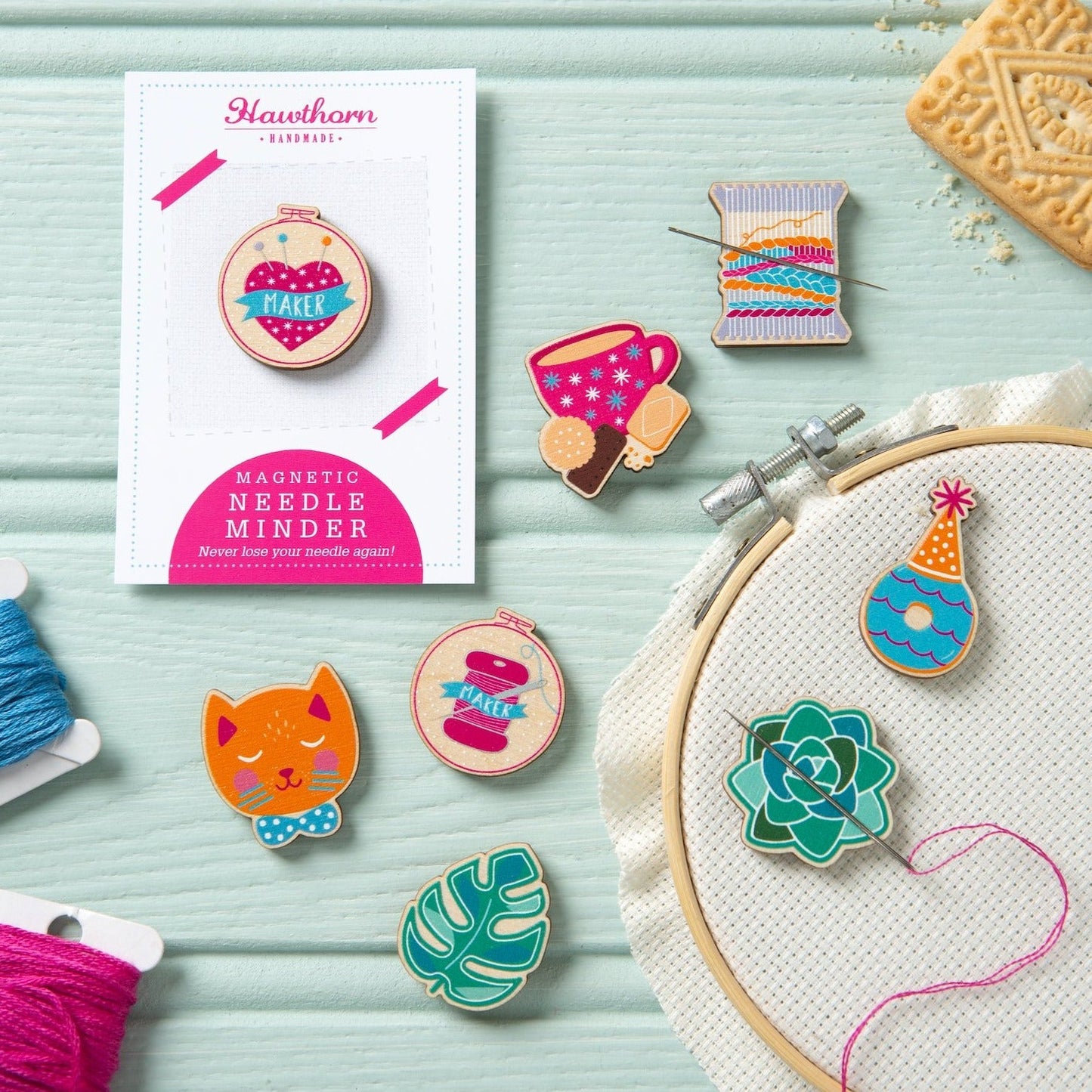 Christmas Jumper Magnetic Needle Minder