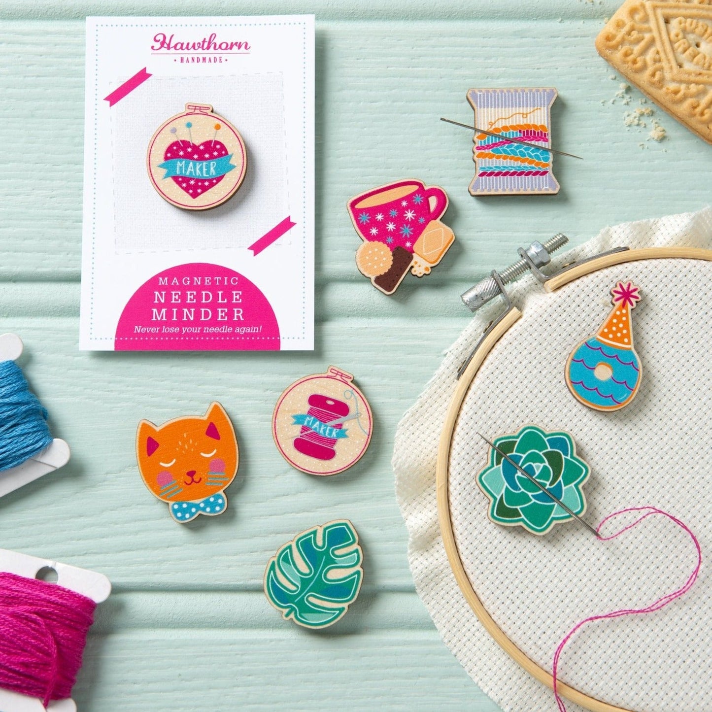 Cat Magnetic Needle Minder