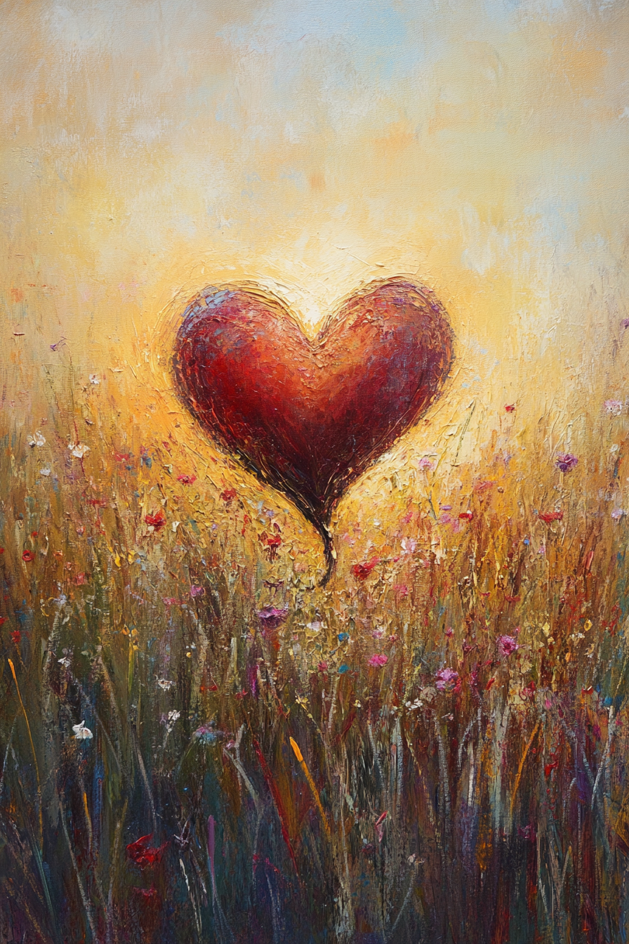 Heart of Dawn Canvas