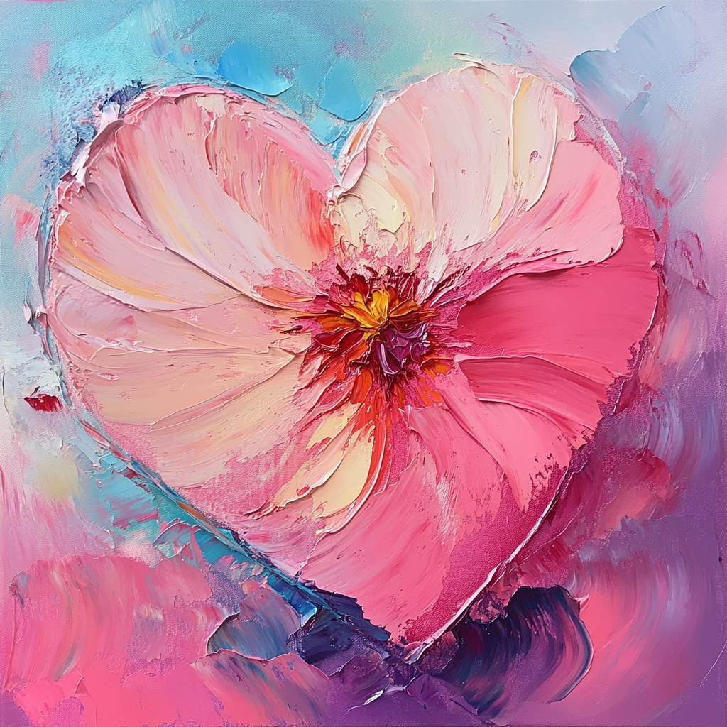 Heart's Bloom Canvas