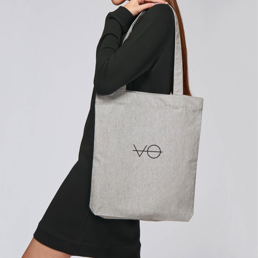 Heather Grey Organic Tote Bag, Vegan Gift