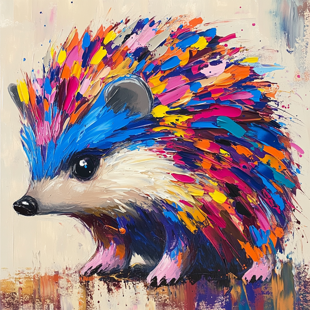 Hedgehog Symphony Canvas
