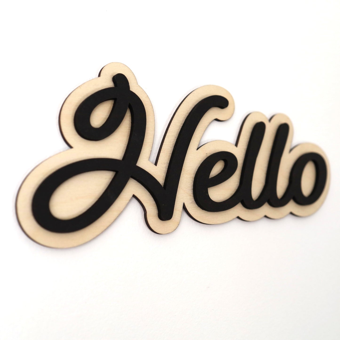 Hello Wall Art Home Sign