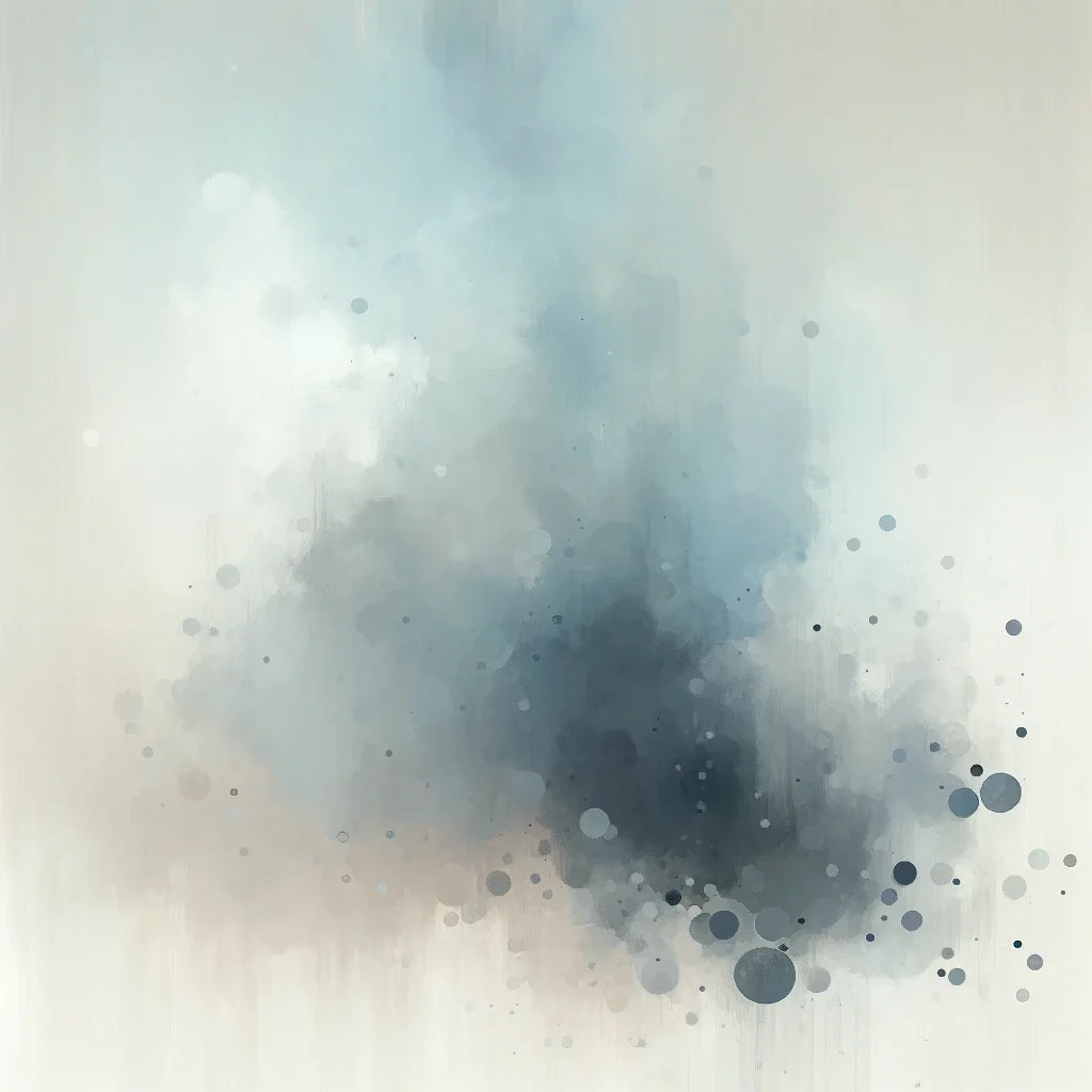 Helplessness Drifted Canvas
