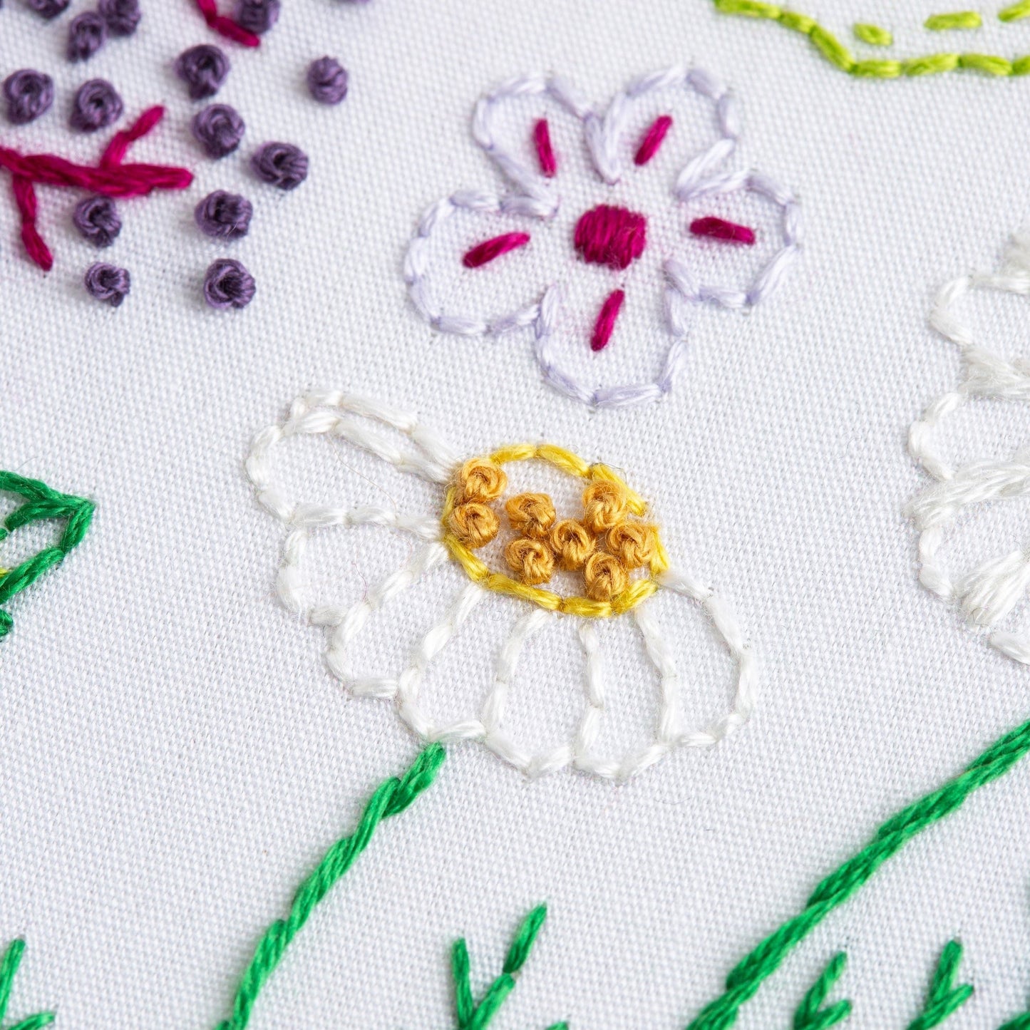 'Herbarium' Botanical Embroidery Kit for Beginners