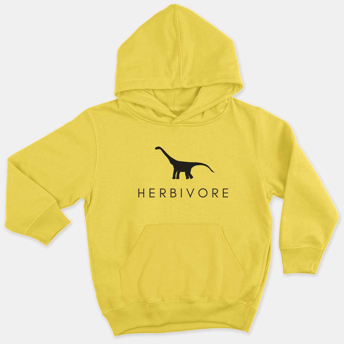 Herbivore Dinosaur Kids Hoodie (Unisex)