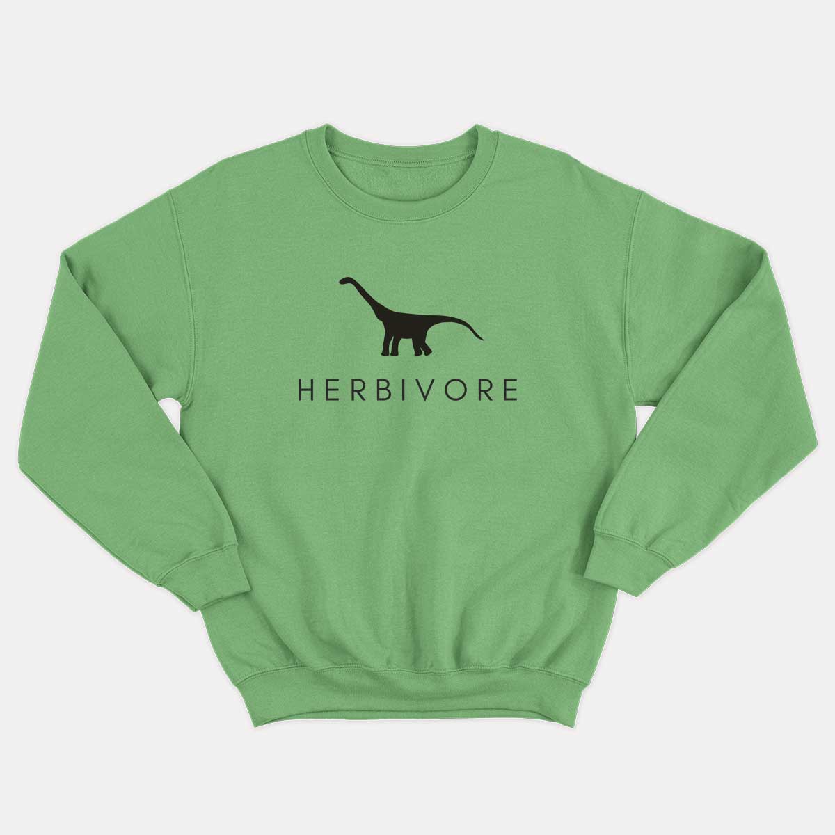 Herbivore Dinosaur Kids Sweatshirt (Unisex)