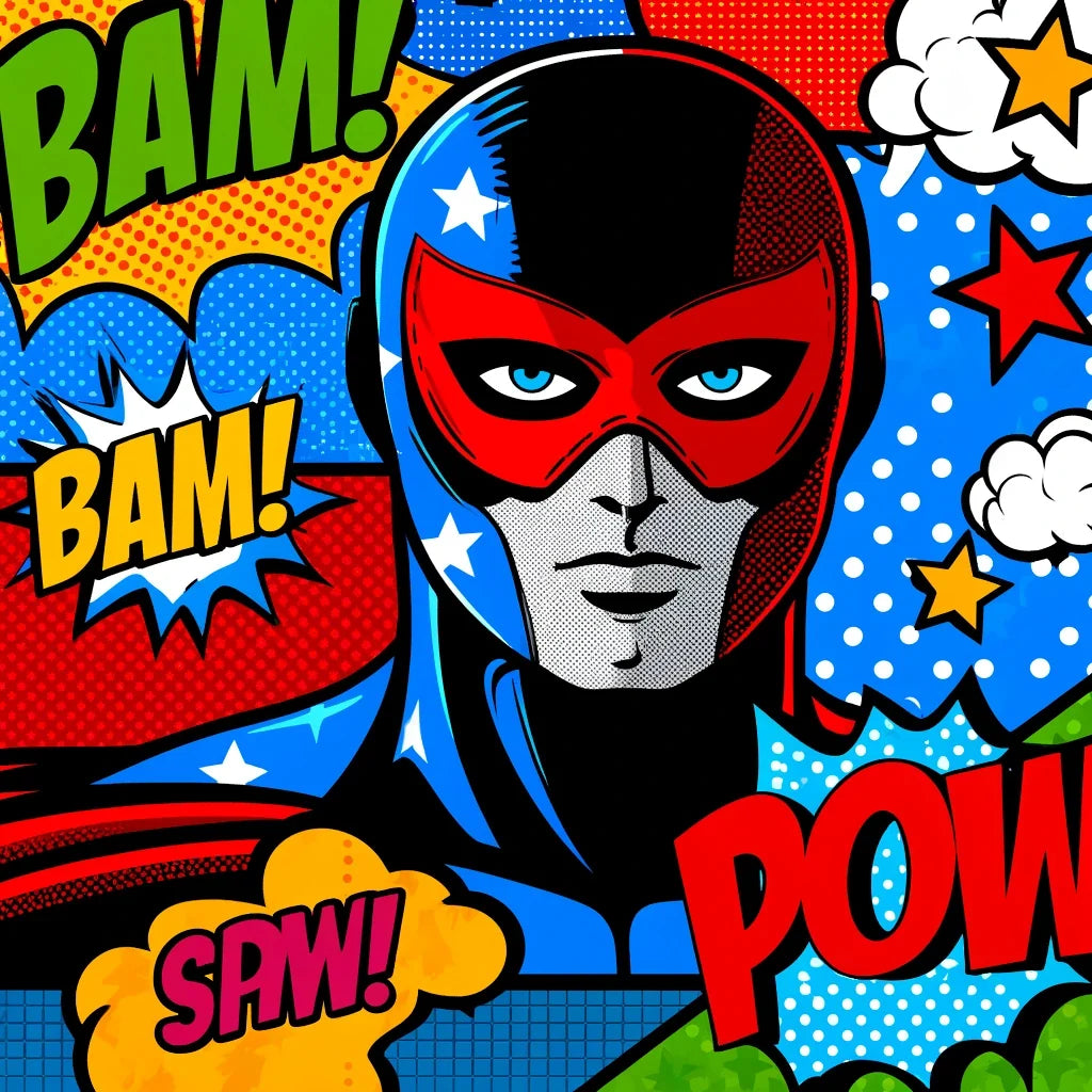 Heroic Action Canvas