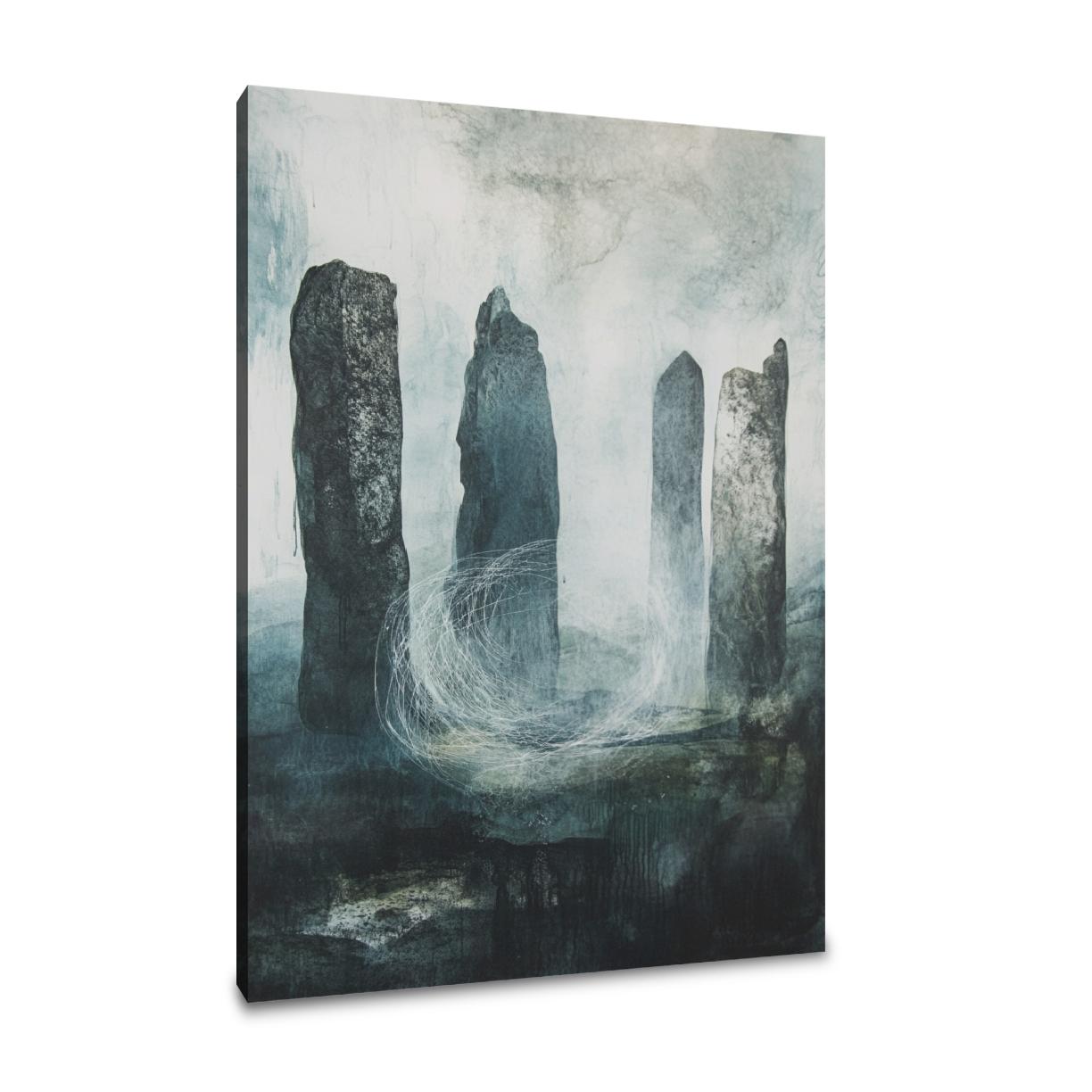 Celestial Stone Circle Canvas