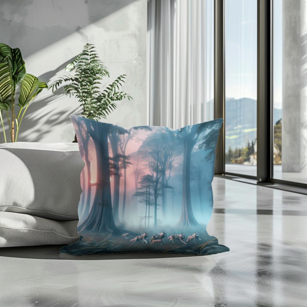 Whispering Meadows Cotton Cushion