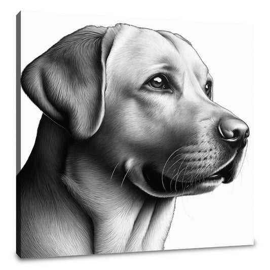 Loyal Gaze Canvas