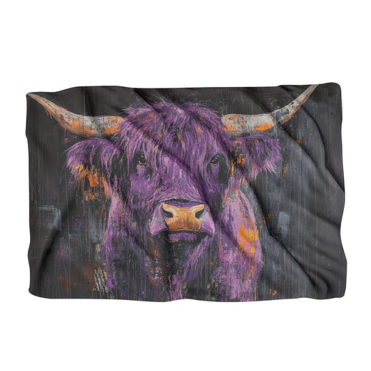 Highland Cow Majesty Blanket