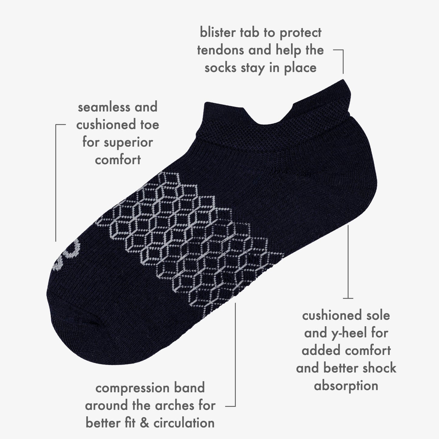 trainer socks - merino wool