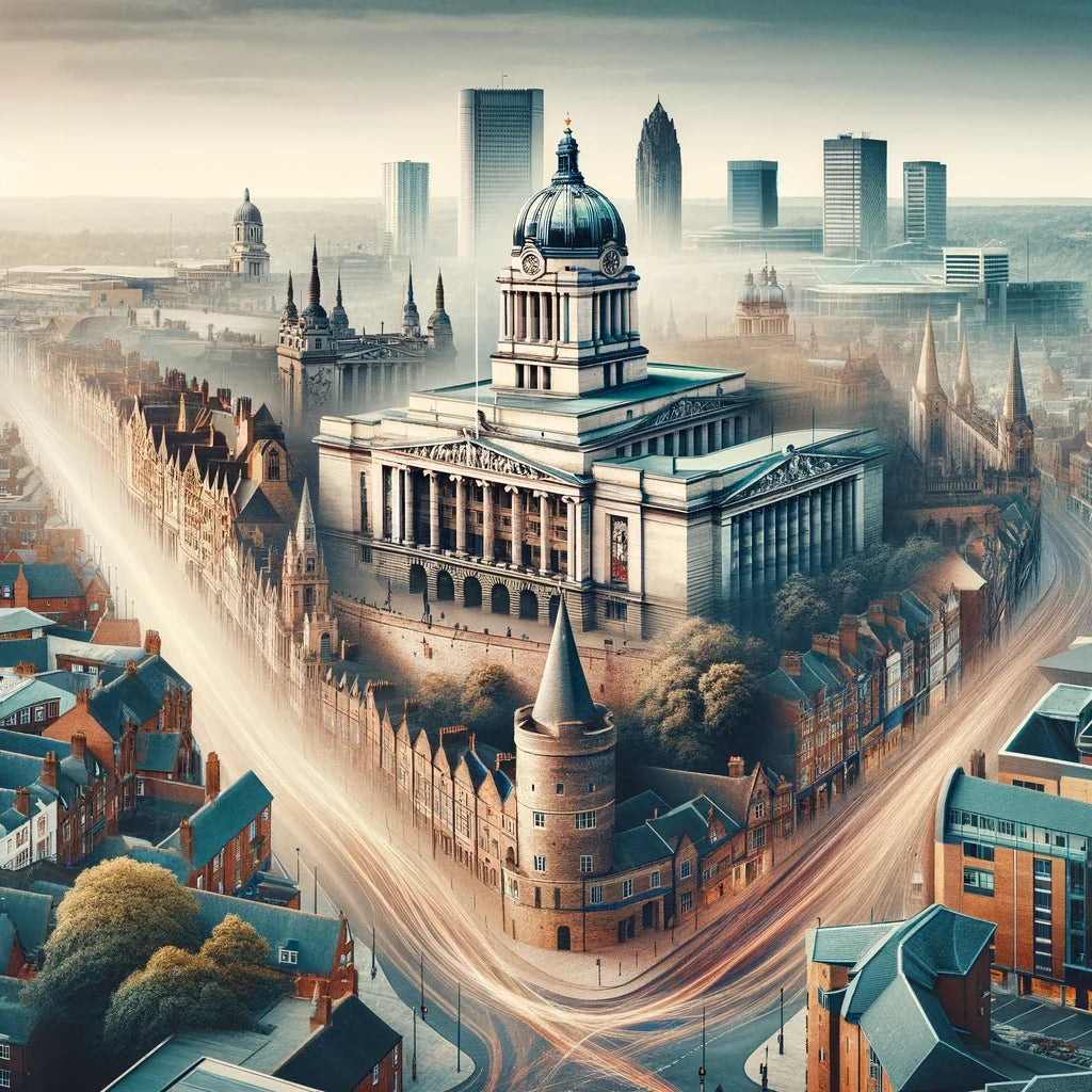 Historic Nottingham Canvas