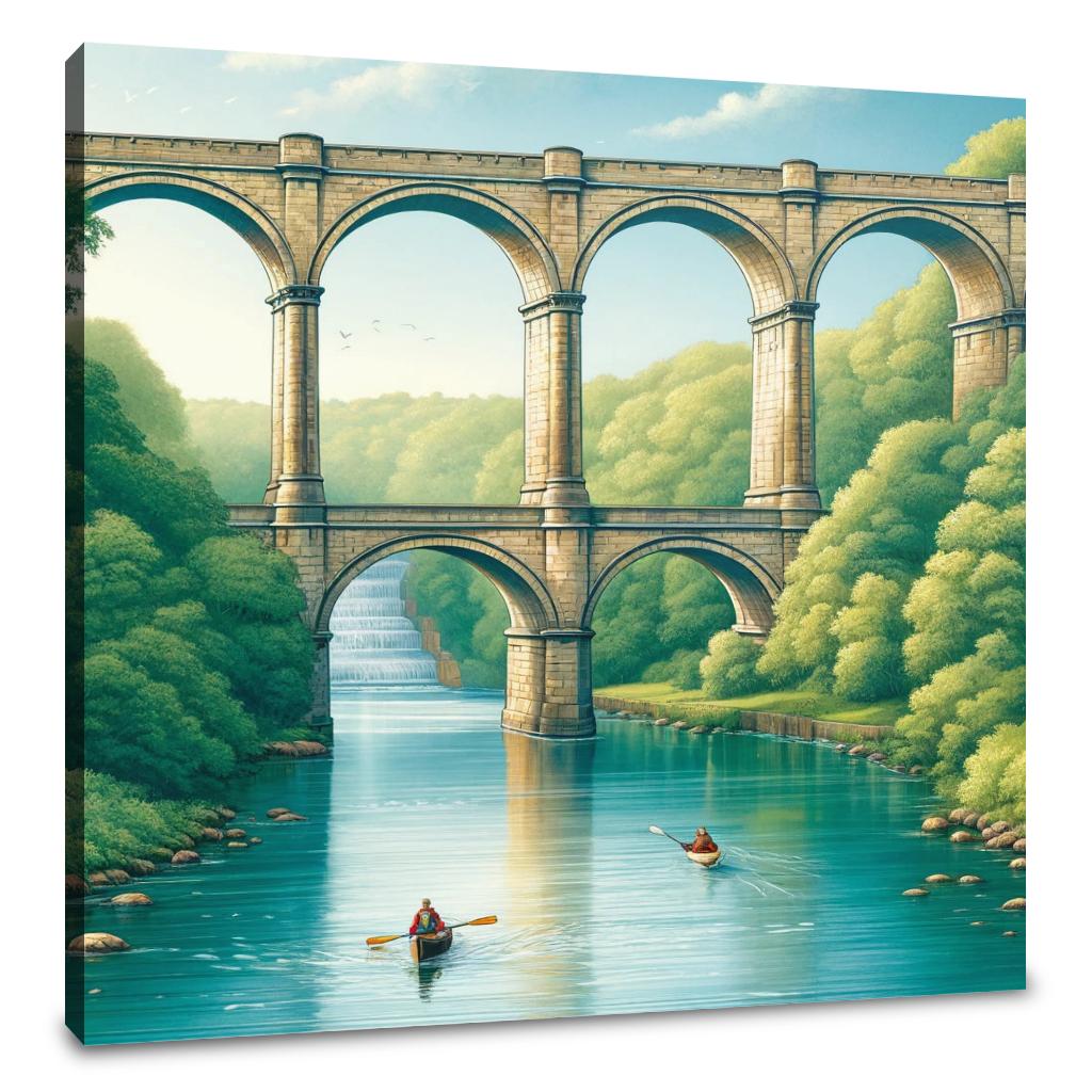 Knaresborough Viaduct Canvas