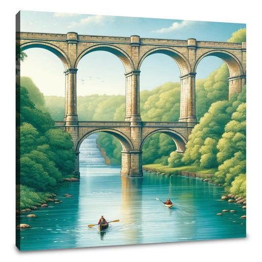 Knaresborough Viaduct Canvas