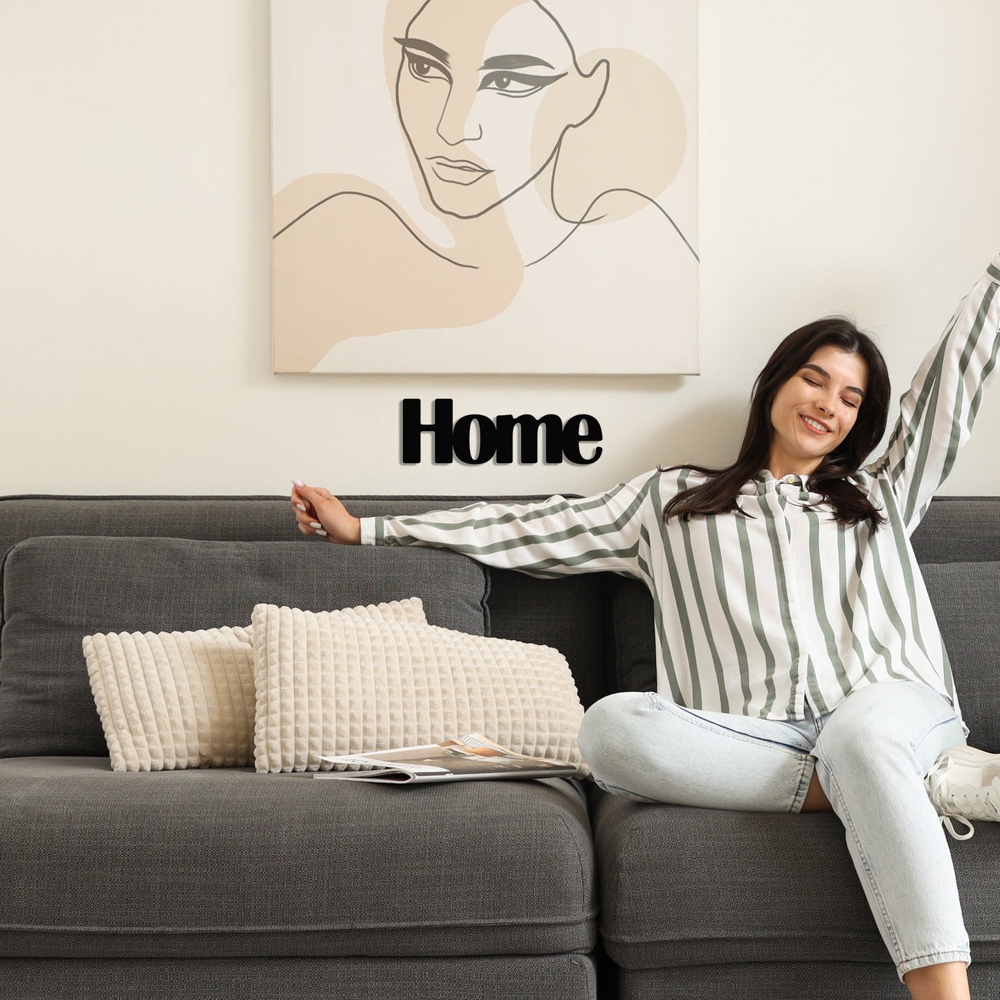 Home Wall Art Décor Sign