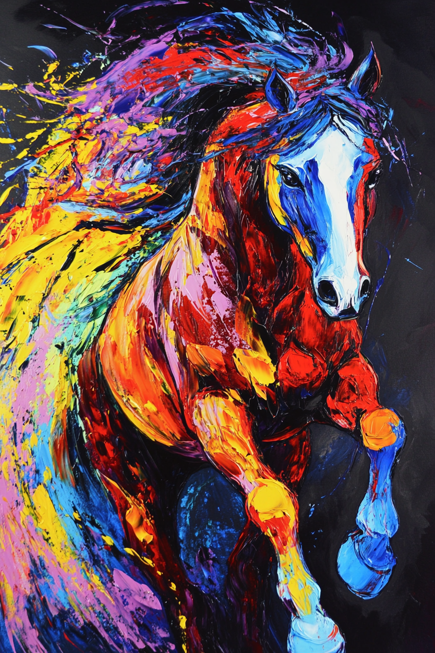 Horse Majesty Canvas