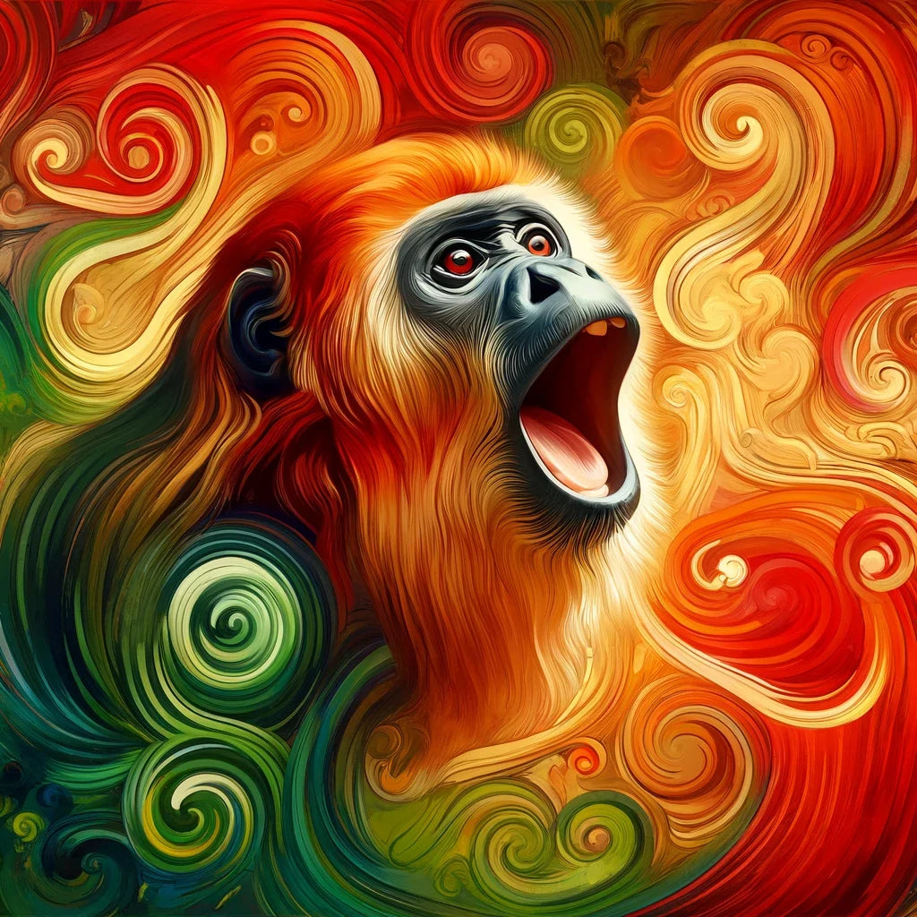 Howler Monkey Canvas