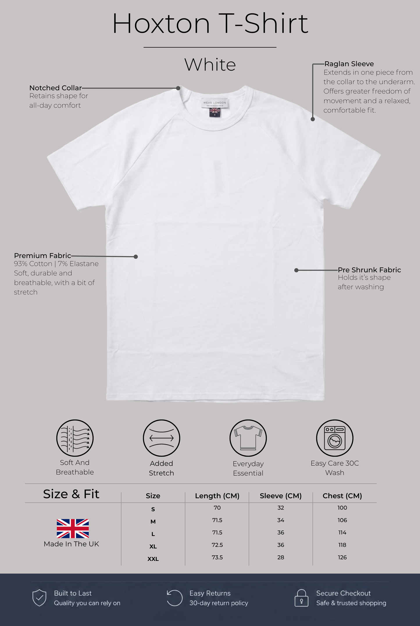 Hoxton T-shirt - White