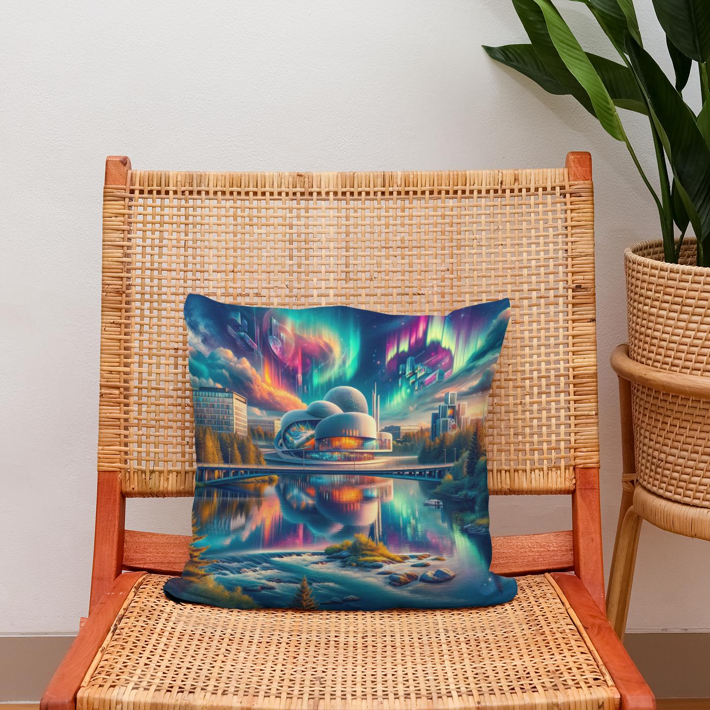 Umeå Dreamscape Cotton Cushion