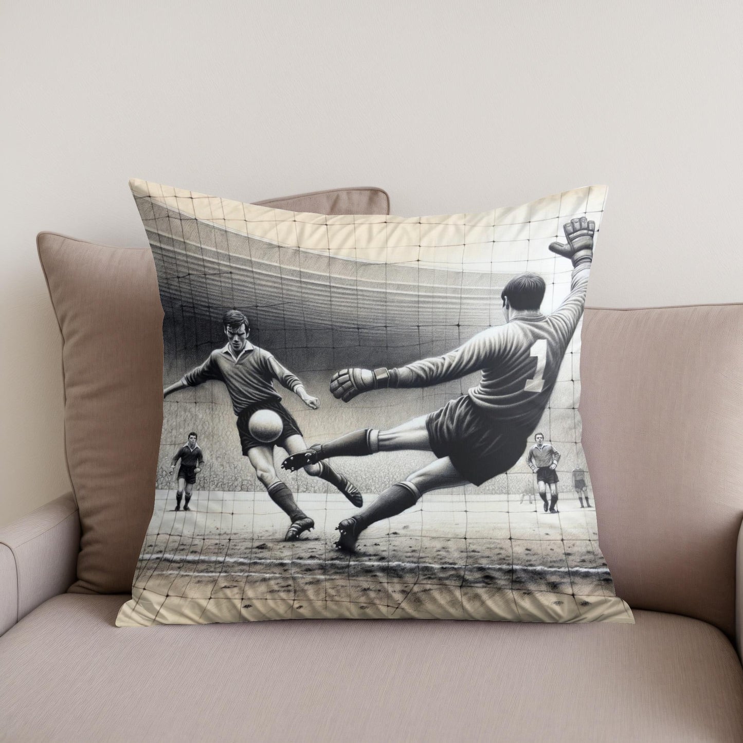 Penalty Kick Tension Cotton Cushion