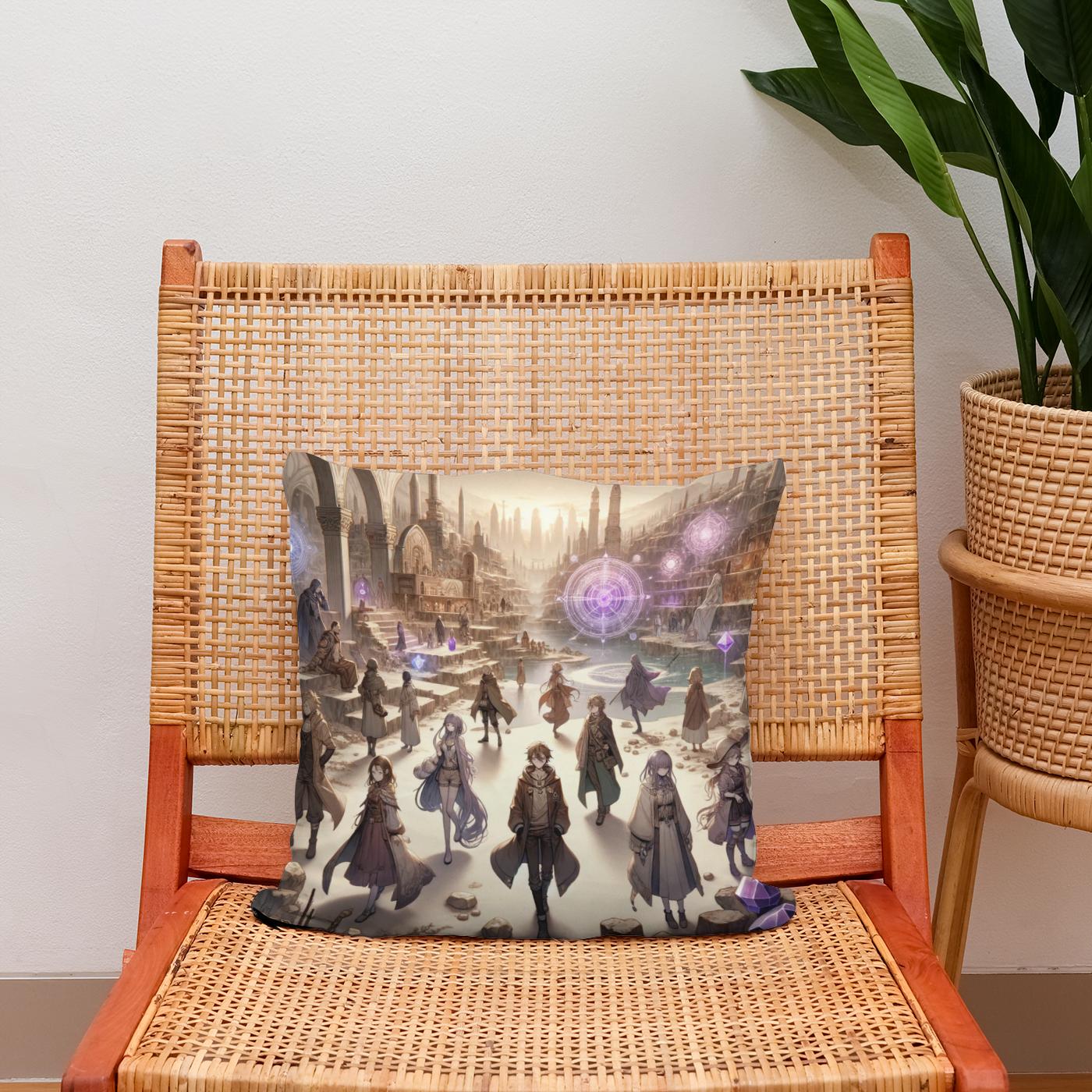 Reincarnation Chronicles Cotton Cushion