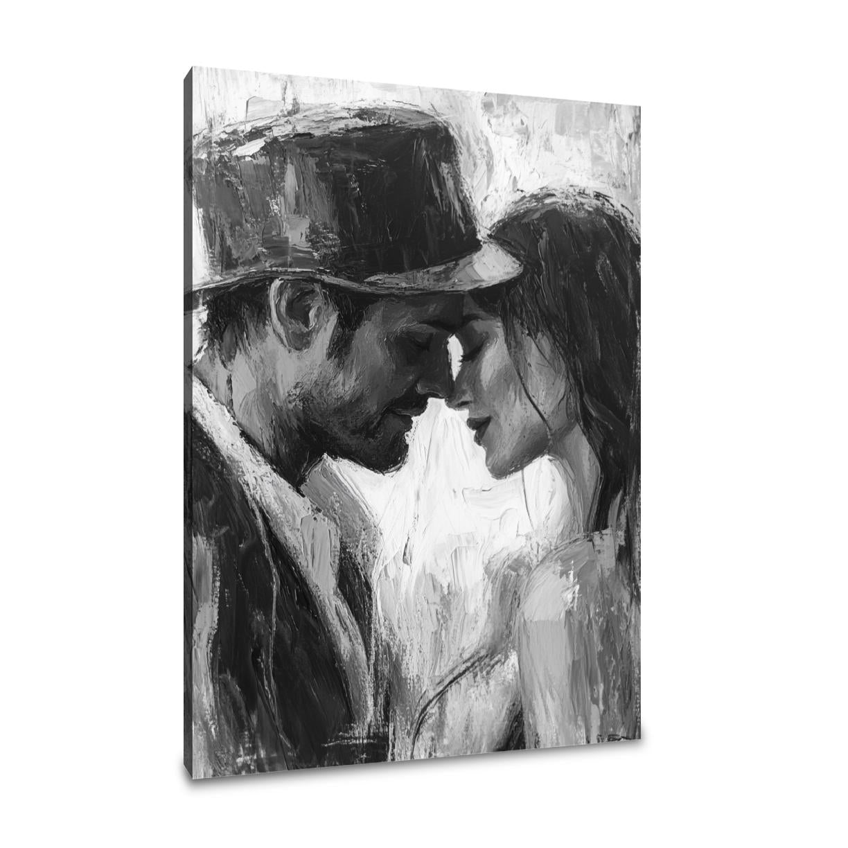 Lovers' Gaze Canvas