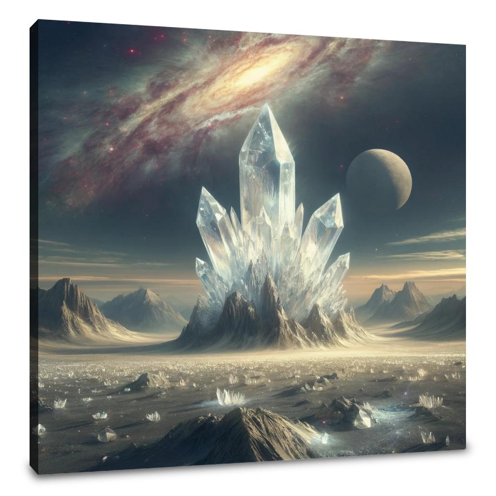 Crystalline Heights Canvas